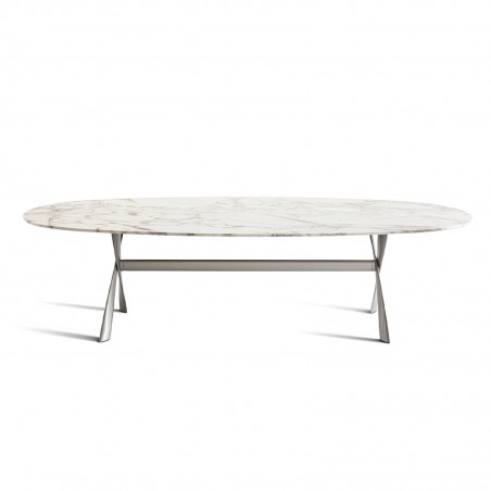 Molteni&C - Gatwick Marble Oval Table Molteni&C - Gatwick Marble Oval Table