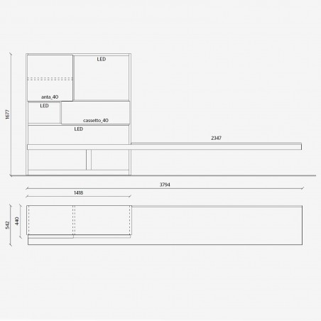 Molteni&C - Mobile TV 505 Molteni&C - Mobile TV 505