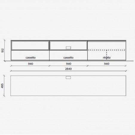 Molteni&C - Pass-Word Evolution TV Stand