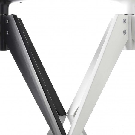 MDF Italia - Flow Chair girevole - 4 gambe VN in acciaio