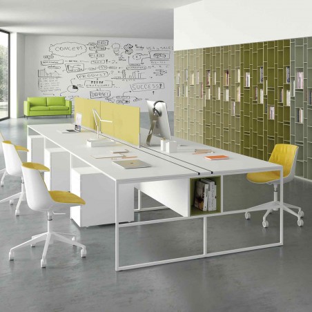 MDF Italia - Flow Chair - 4 Pieds