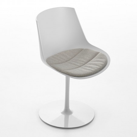 MDF Italia - Flow Chair - base a stelo