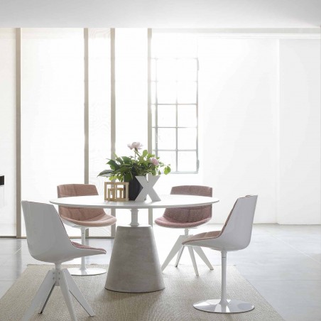 MDF Italia - Flow Chair - Pied Central