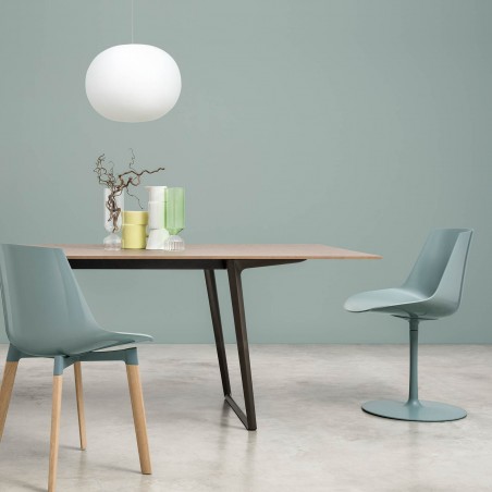 MDF Italia - Flow Chair - base a stelo