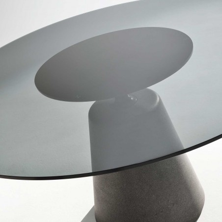 MDF Italia - Rock Table - large base MDF Italia - Rock Table - large base