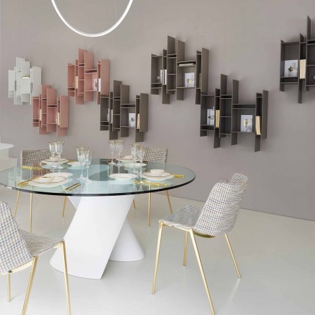 MDF Italia - S Table - Top Cristalplant MDF Italia - S Table - Top Cristalplant