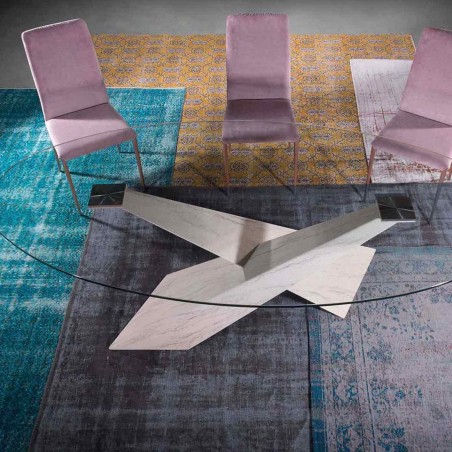 Riflessi - Table Living - Plateau en cristal Riflessi - Table Living - Plateau en cristal