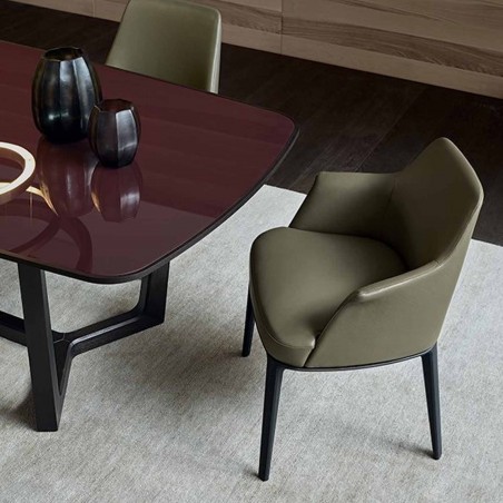 Poliform - Chaise Sophie avec accoudoirs Poliform - Chaise Sophie avec accoudoirs