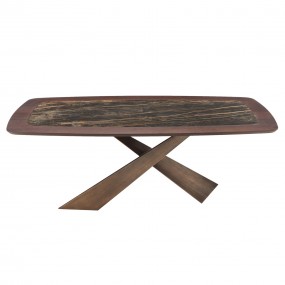 Riflessi - Table Living - Plateau en bois et céramique