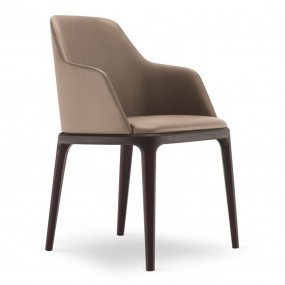 Poliform - Chaise Grace Avec Accoudoirs