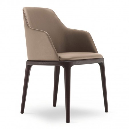 Poliform - Chaise Grace Avec Accoudoirs Poliform - Chaise Grace Avec Accoudoirs