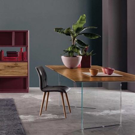 Devina Nais - Manhattan Glass Table Devina Nais - Manhattan Glass Table