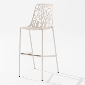 Fast  - Tabouret Forest avec Dossier Haut