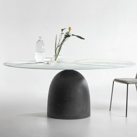 Lago - Table Janeiro Rond XGlass Lago - Table Janeiro Rond XGlass