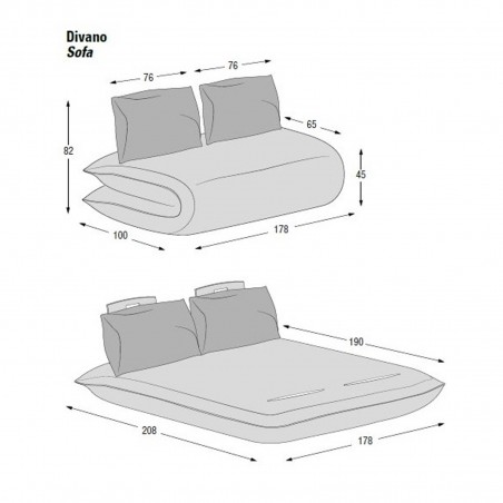 Lago - Chama Sofa Bed