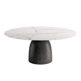 Lago - Table Janeiro Rond  XGlass