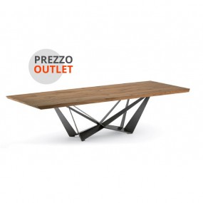 Cattelan Italia - Table Skorpio Wood