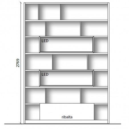 Molteni&C - 505 UP System Bookshelf 11