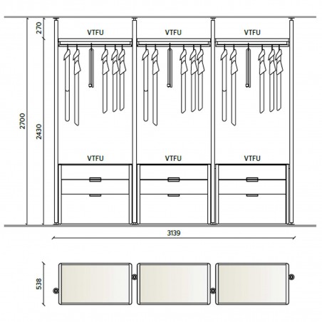 Molteni&C - Hector Night Wardrobe 4