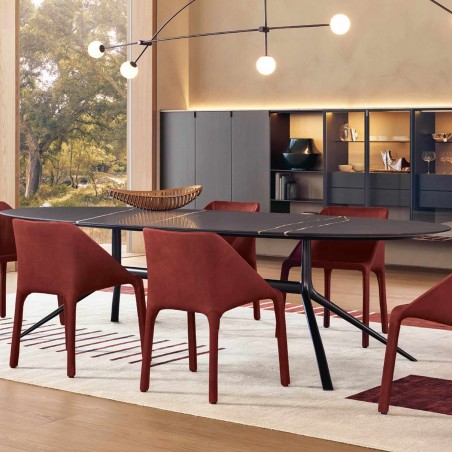 Poliform - Tavolo Mondrian Ovale Poliform - Tavolo Mondrian Ovale