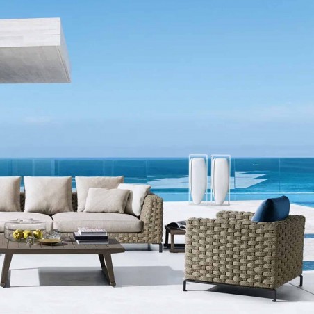 B&B Italia - Ray Outdoor Natural Fauteuil B&B Italia - Ray Outdoor Natural Fauteuil