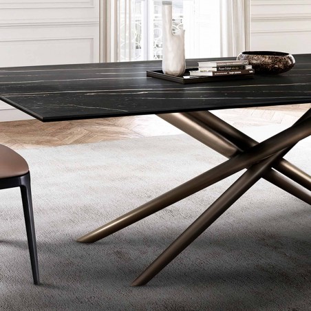 Eforma - Baly Table - Ceramics Top Eforma - Baly Table - Ceramics Top