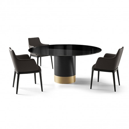 Eforma - Cilindro Table - Plateau en Verre Eforma - Cilindro Table - Plateau en Verre