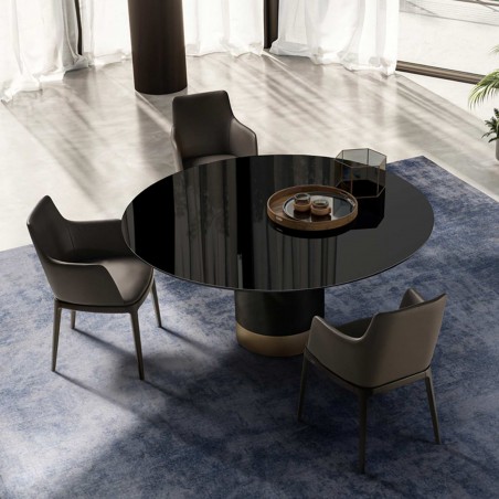 Eforma - Cilindro Table - Plateau en Verre Eforma - Cilindro Table - Plateau en Verre