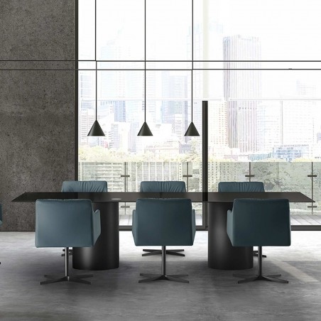 Eforma - Cilindro Table - Plateau en Verre Eforma - Cilindro Table - Plateau en Verre