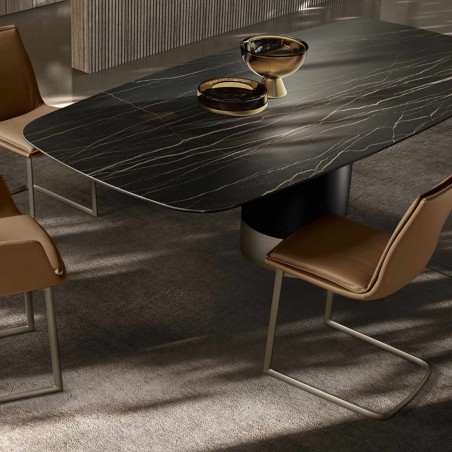 Eforma - Cilindro Table - Ceramic Top Eforma - Cilindro Table - Ceramic Top