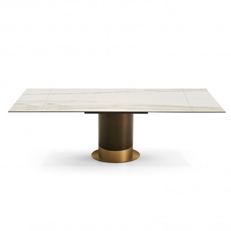 Eforma - Cilindro Extendible Table - Ceramic Top Eforma - Cilindro Extendible Table - Ceramic Top
