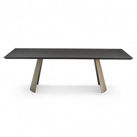 Eforma - Dorian Table - Wood Top Eforma - Dorian Table - Wood Top