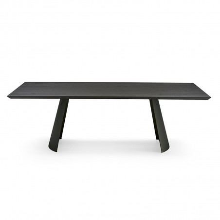 Eforma - Dorian Table - Wood Top Eforma - Dorian Table - Wood Top