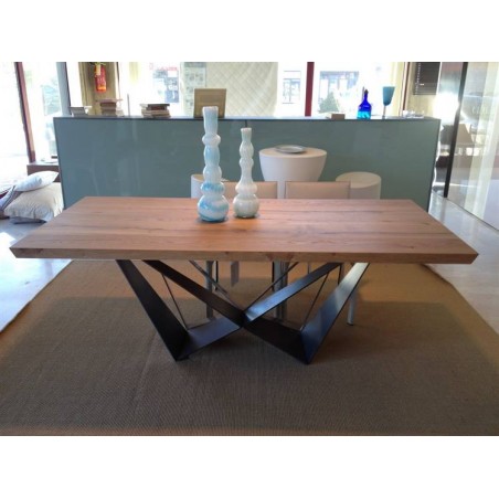 Cattelan Italia - Tavolo Skorpio Wood - Cattelan Italia Cattelan Italia - Tavolo Skorpio Wood - Cattelan Italia