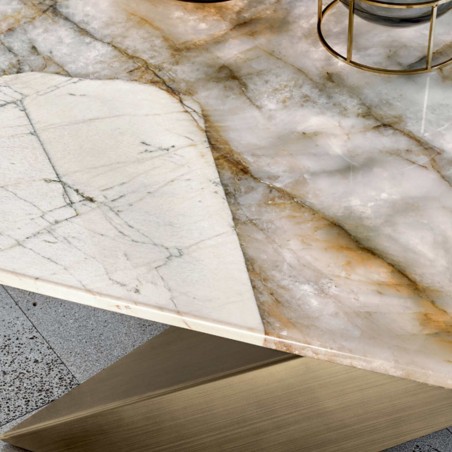 Riflessi - Table Living Dimensions Personalizès - Plateau en marbre Riflessi - Table Living Dimensions Personalizès - Plateau en marbre