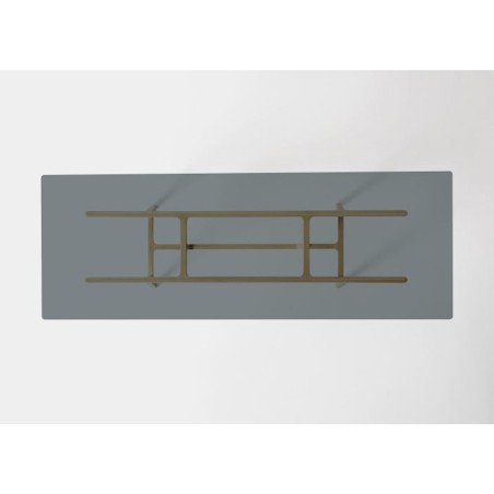 Kristalia - Bottega Table Rectangulaire - Plateau en Verre Kristalia - Bottega Table Rectangulaire - Plateau en Verre