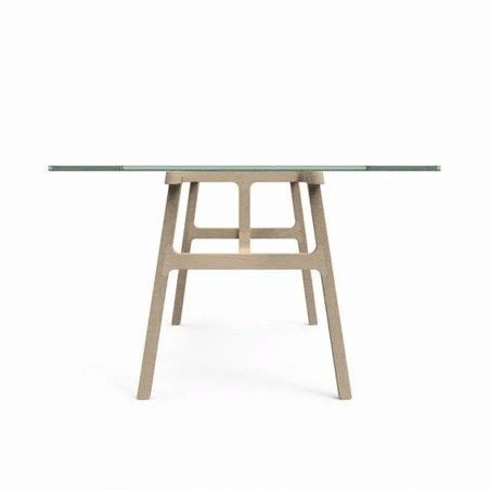 Kristalia - Bottega Table Rectangulaire - Plateau en Verre Kristalia - Bottega Table Rectangulaire - Plateau en Verre