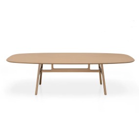 Kristalia - Bottega Table Ovale - Plateau en Bois