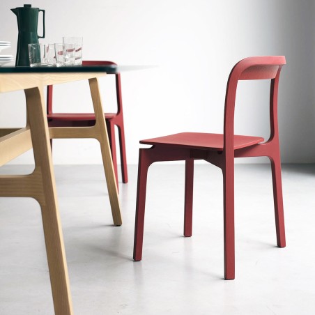 Kristalia - Contorna Chaise - Dossier Bas Kristalia - Contorna Chaise - Dossier Bas
