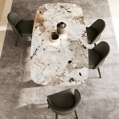 Eforma - Polifemo Tavolo Piano Ceramica Eforma - Polifemo Tavolo Piano Ceramica