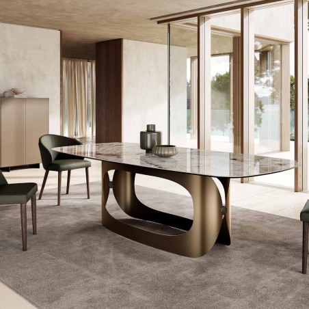 Eforma - Polifemo Tavolo Piano Ceramica Eforma - Polifemo Tavolo Piano Ceramica