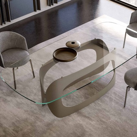 Eforma - Polifemo Table Plateau en Verre