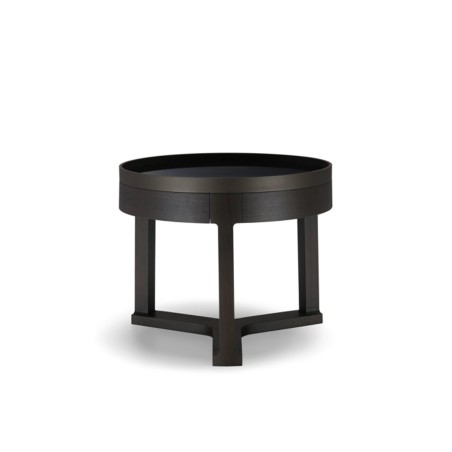 Molteni&C - Fonte Tavolino - Piano in Vetro Nero Molteni&C - Fonte Tavolino - Piano in Vetro Nero