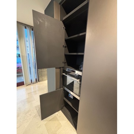 Modulnova - MH6 Fly Kitchen Resina Concrete Modulnova - MH6 Fly Kitchen Resina Concrete