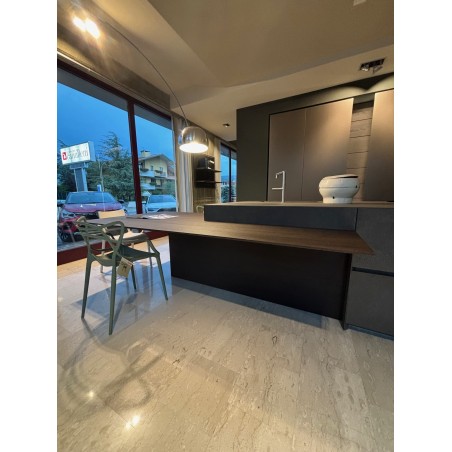Modulnova - MH6 Fly Kitchen Resina Concrete Modulnova - MH6 Fly Kitchen Resina Concrete