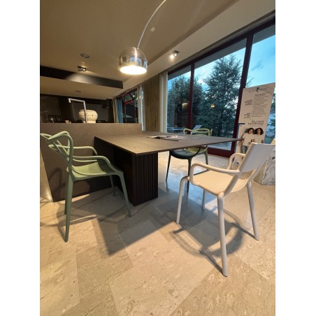 Modulnova - MH6 Fly Kitchen Resina Concrete Modulnova - MH6 Fly Kitchen Resina Concrete
