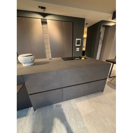 Modulnova - MH6 Fly Kitchen Resina Concrete Modulnova - MH6 Fly Kitchen Resina Concrete