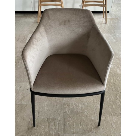 Riflessi - Sedia Carmen con Braccioli