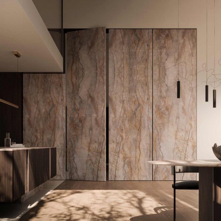 Modulnova - Vertical + Bilico Pietra + Glass Kitchen Modulnova - Vertical + Bilico Pietra + Glass Kitchen