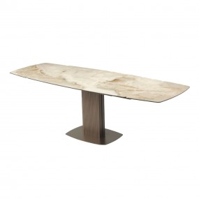 Riflessi - Sabino Extendable Table with Onda Base